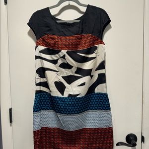 Express color block mini dress